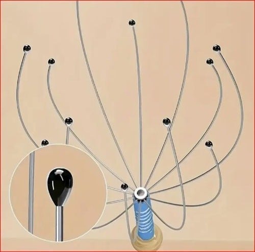 "New" Handheld Head Scalp Massager 17