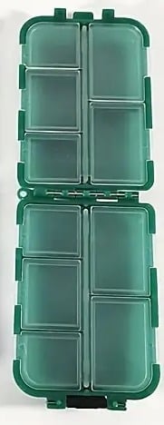 "New" (2 Pack) Mini Double-sided Storage Box - Multifunctional Toolbox 20