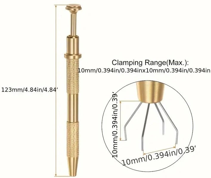 New" Four-jaw IC Puller and Precision Parts Grabber 17