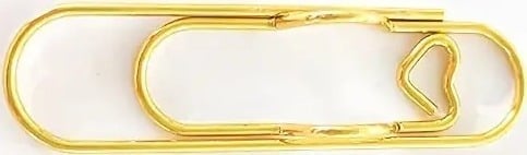 "New" Large Golden Book Pen Clip 13