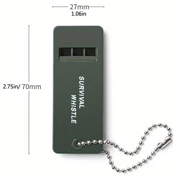 "New" Mini Fishing Kit and High-Decibel Survival Whistle Kit 20