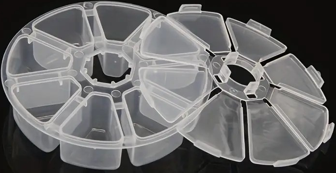 "New" 8-Grid Storage Organizer Box for Diamond Painting Tools