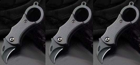 "New" (3 Pack) EDC Portable Pocket Mini Box Cutter Folding Fruit Knife                                4