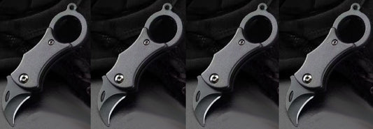 "New" (4 Pack) EDC Portable Pocket Mini Box Cutter Folding Fruit Knife                                4