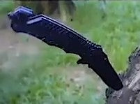 "New" Black Men's EDC Glass Breaking Pocket Knife for Emergency Outdoor Survival                           23