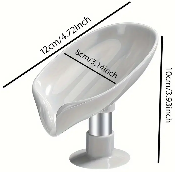 "New" Bathroom Soap Box Holder with a Suction Cup Bottom                                                 11