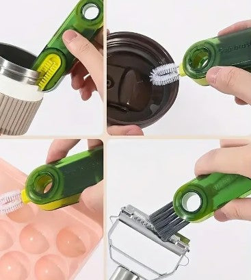 "New" 3 In 1 Water Bottle/Cup Cleaning Brush                                                                          12