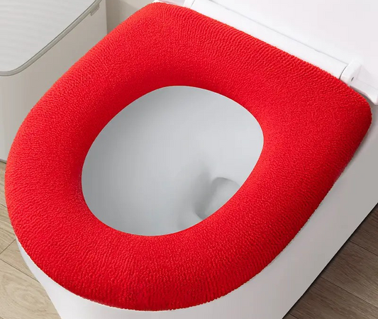 "New" Red Universal Cozy Toilet Seat Cushion                                                                                                                                         19