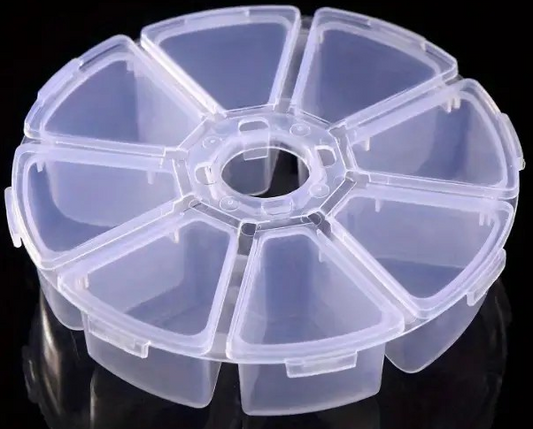 "New" 8-Grid Storage Organizer Box for Diamond Painting Tools