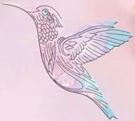 "New" Shiny Glossy Hummingbird Resin Silicone Mold