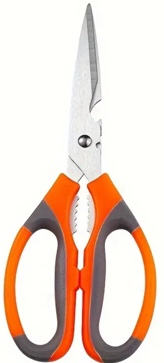 "New" Multifunctional Stainless Steel Kitchen Scissors with Bottle Opener                            19