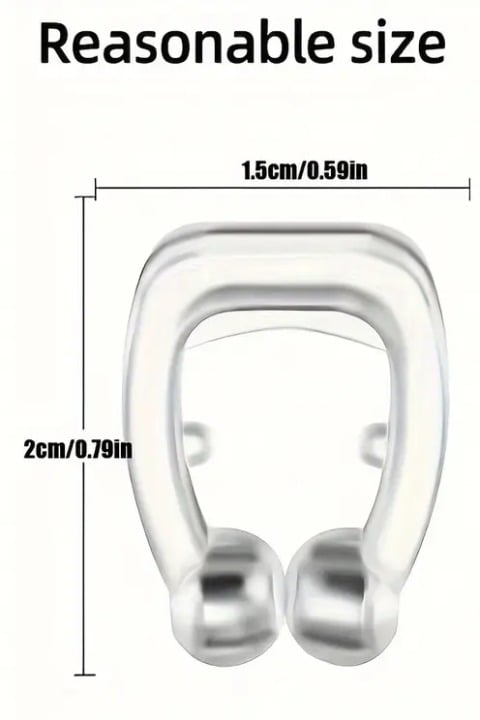 "New" Magnetic Anti-Snoring Nose Clip for Instant Relief &amp; Better Sleep       16