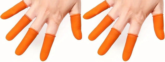 "New" 10 Pcs Reusable Anti-Static Finger Cots - Finger Protection Sleeve      13