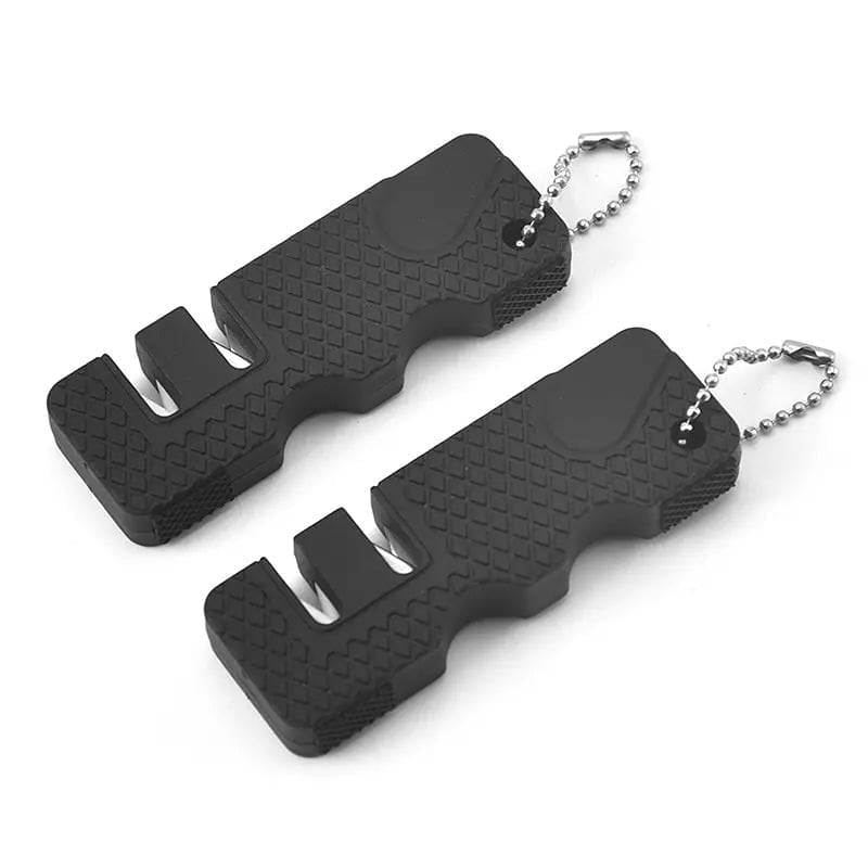 "New" (2 Pack) Multifunctional Portable Sharpener Keychain                    20