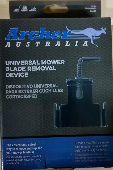 810056360122 "New" Archer Universal Lawn Mower Blade Remover - A4488          16