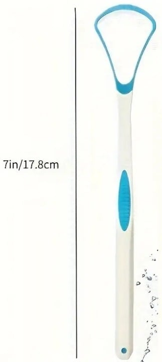 "New" Portable Tongue Scraper - Combat Bad Breath On-the-Go                   13