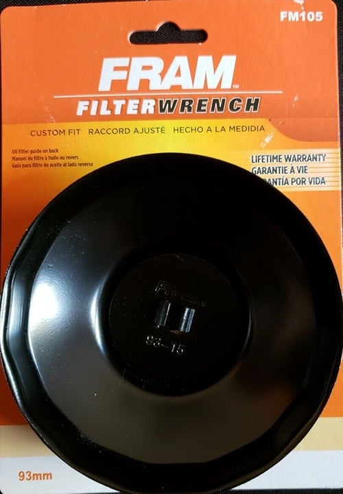 "New" FRAM FM105 15 Oil Filter Wrench