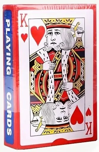 "New" Red Premium Poker Size Playing Cards                                    19