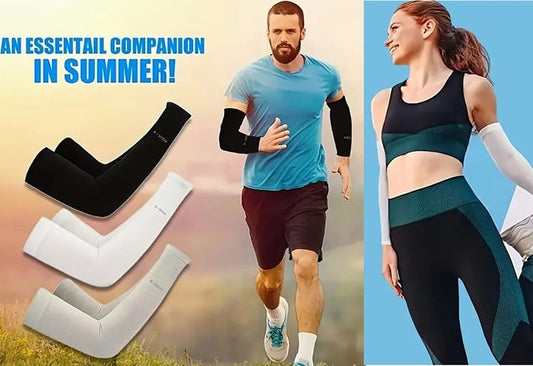 "New" 3 Pairs Cooling Arm Sleeves for Men and Women - UV Sun Protection       14