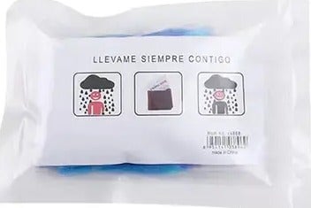 "New" Raincoat for Adults - Drawstring Hood, Vacuum Packed for Emergencies    15