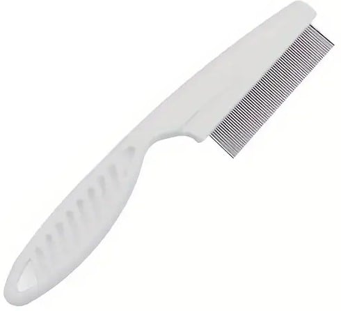 "New" Stainless-Steel Fine-Tooth Pet Grooming Comb                            14