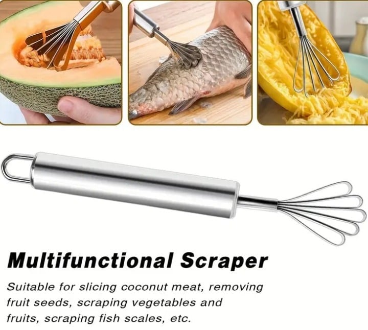 "New" Multi-Purpose Stainless Steel Sawtooth Grater Kitchen Tool           16