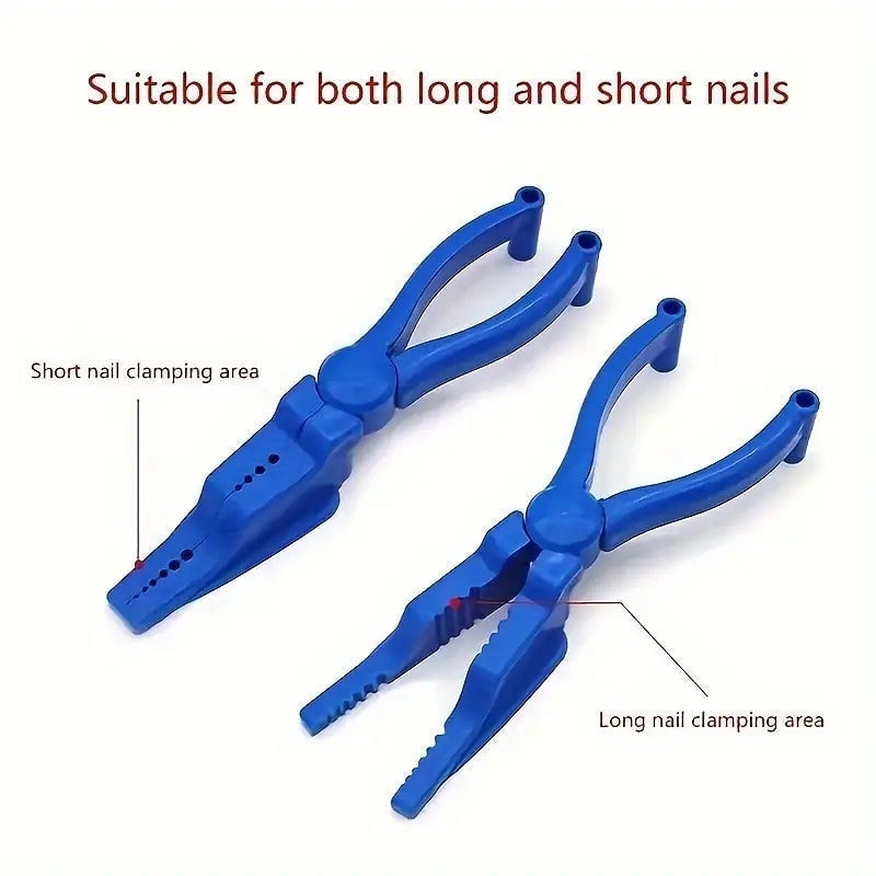 "New" ABS Durable Safety Hand Guard Nail Holder / Nail Clamp Pliers           12