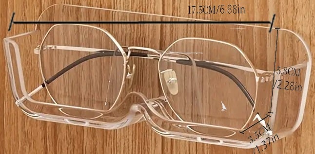 "New" Trendy Convenient Glasses Storage Wall Rack                             19