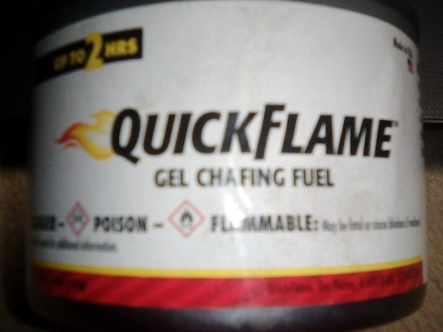 027371200082 "New" Gel Chafing Fuel (2 Hour Burn) Made in the USA