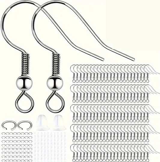 "New" 300pcs Ultimate Earring Making Starter Kit                              16