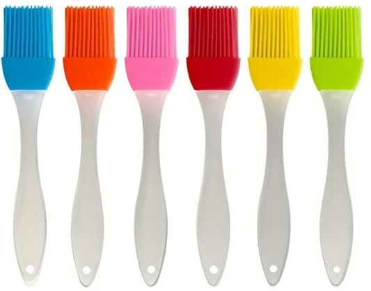 "New" 6-Pack Silicone Basting Heat-Resistant Brushes                          20