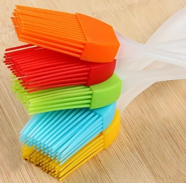 "New" 6-Pack Silicone Basting Heat-Resistant Brushes                          20