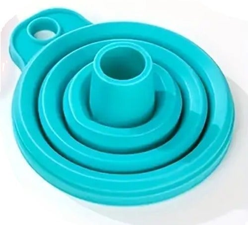 "New" Foldable Silicone Funnel Suitable for Kitchen Supplies                  13