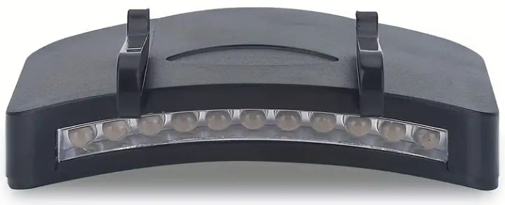 "New" Super Bright LED Clip-On Headlamp                                       20