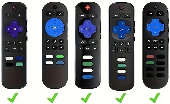 "New" Purple Universal Silicone Roku Remote Cover: Luminous Cat Ears Design   20