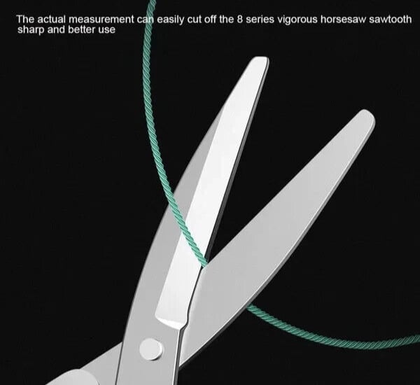 "New" Stonego Folding Safety Scissors Comfortable Zinc Alloy Grip