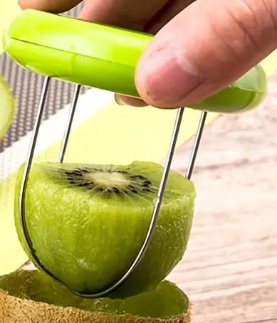 "New" 1 Pc Kiwi Peeler: An Easy-to-Use Splitter for Special Fruits            19