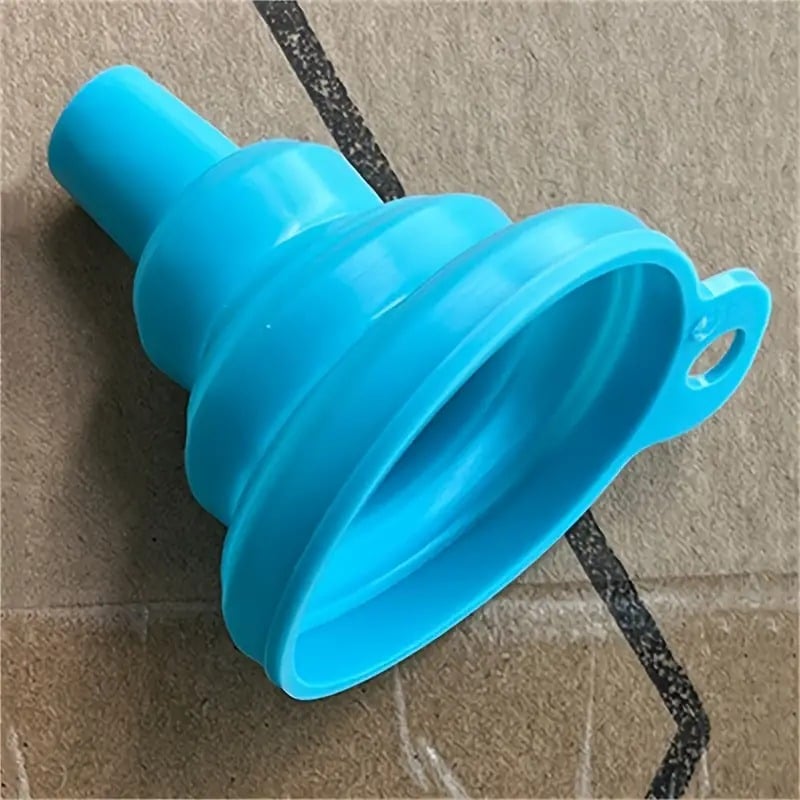 "New" 3 Pcs Silicone Collapsible Funnel Set - Kitchen Gadgets &amp; Utensils      20