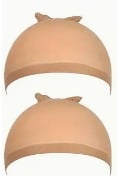 "New" 2Pcs Premium Invisible Wig Caps - Breathable, Elastic, &amp; Adjustable     20