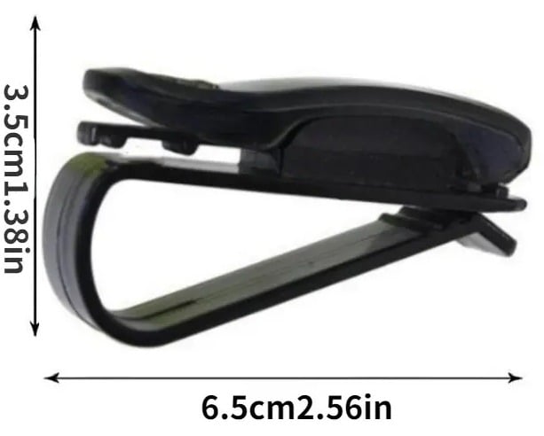 "New" Practical Car Visor Sunglasses Clip w/Card Holder                       20