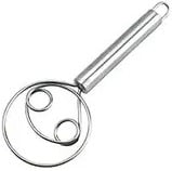 "New" Upgraded Stainless Steel Baking Double Eye Coil Hanging Eggbeater       19