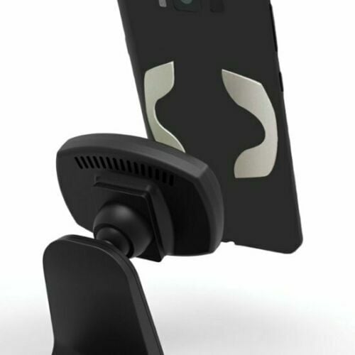 018068139129 "New" Bracketron Car Dash/Vent/Wind ow Mount + Qi Wireless Charger