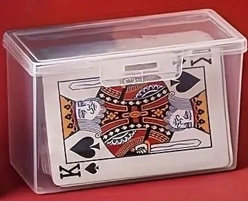 "New" Durable &amp; Versatile 2 Deck of Playing Cards Case                        20