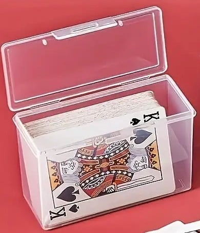 "New" Durable &amp; Versatile 2 Deck of Playing Cards Case                        20