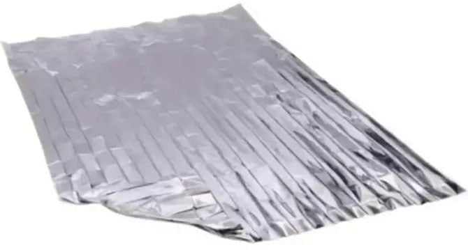 "New" Emergency Polyester Thermal Film Outdoor/Survival Blanket               19