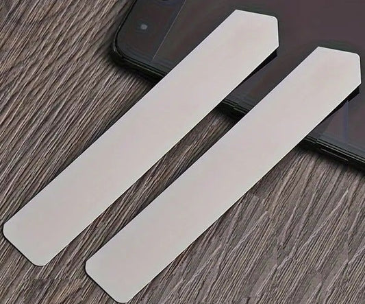 "New" 2pcs Metal Flat Soft Blade Pry Opener For Mobile Phone Screens          12