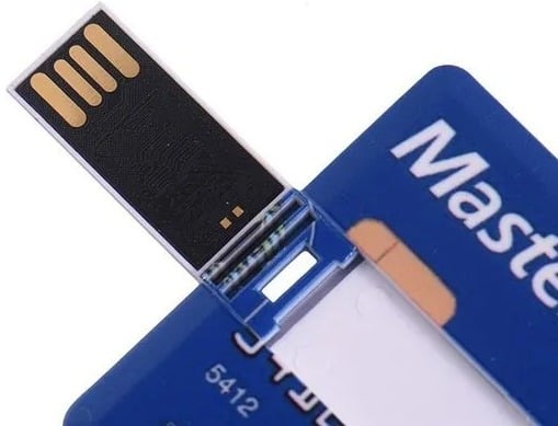 "New" High-speed 8GB Credit Card Pen Flash Drive USB 2.0 Memory Encryption    15