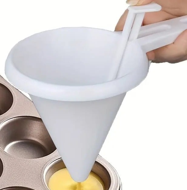 "New" Handheld Cream Funnel &amp; Cake Chocolate Dispenser                        20