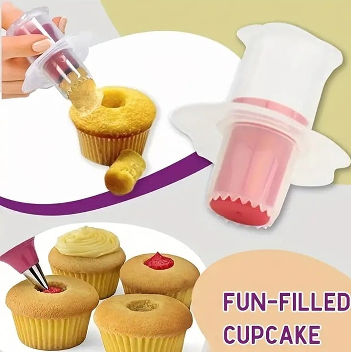 "New" Cupcake Corer - Perfect Baking Tool for DIY Pastry Decoration           14