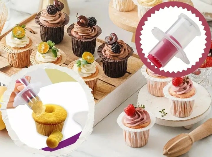 "New" Cupcake Corer - Perfect Baking Tool for DIY Pastry Decoration           14